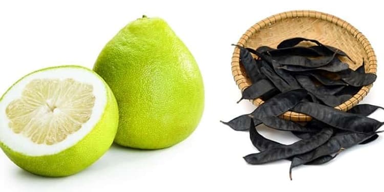 Vỏ bưởi kết hợp bồ kết tạo ra hỗn hợp trị sạch gàu Vỏ bưởi kết hợp bồ kết tạo ra hỗn hợp trị sạch gàu