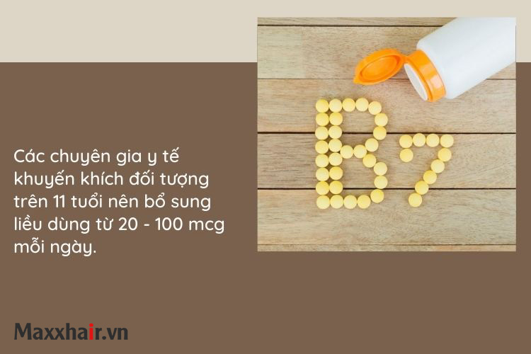 Sử dụng biotin với liều lượng thế nào để hiệu quả Sử dụng biotin với liều lượng thế nào để hiệu quả