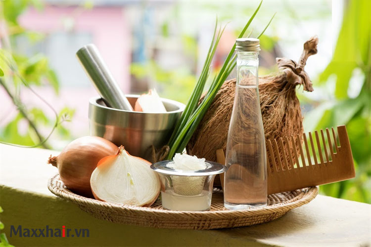 7. Nước ép hành tây, dầu dừa 1 7. Nước ép hành tây, dầu dừa 1