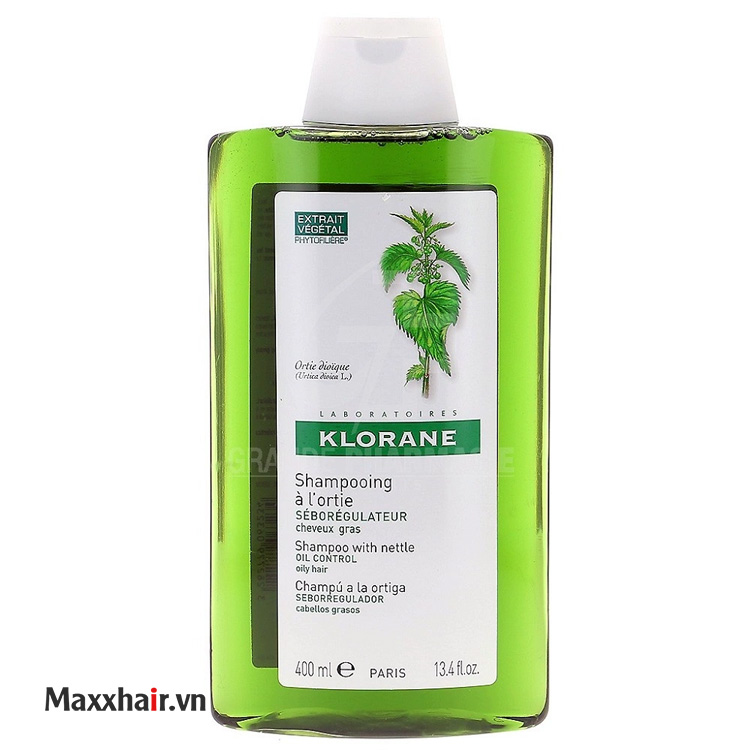 Dầu gội Klorane dành cho tóc dầu (Chai màu xanh) 1 Dầu gội Klorane dành cho tóc dầu (Chai màu xanh) 1