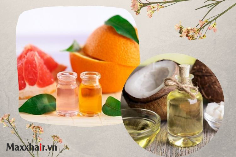 3. Ủ tóc với tinh dầu bưởi và dầu dừa kích thích mọc tóc 1 3. Ủ tóc với tinh dầu bưởi và dầu dừa kích thích mọc tóc 1