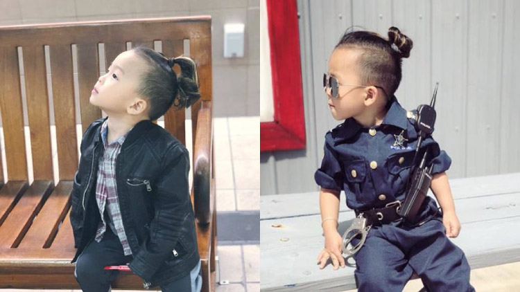 Tóc vuốt mái Faux Hawk