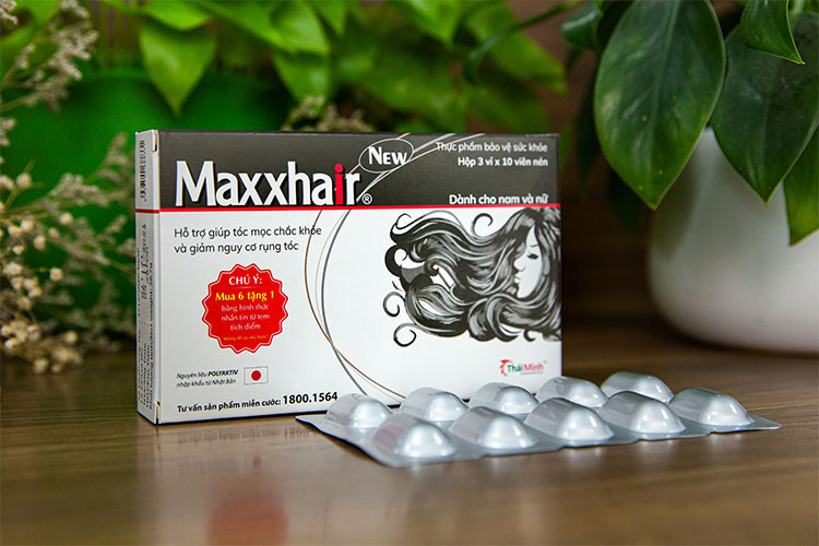 Maxxhair - Sản phẩm hỗ trợ rụng tóc, kích thích mọc tóc từ nhiều thảo dược tự nhiên Maxxhair - Sản phẩm hỗ trợ rụng tóc, kích thích mọc tóc từ nhiều thảo dược tự nhiên