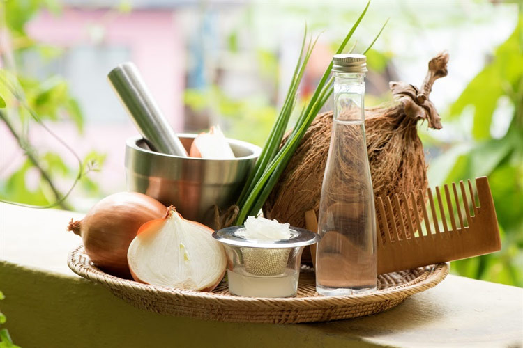 Mặt nạ thiên nhiên chữa rụng tóc Mặt nạ thiên nhiên chữa rụng tóc