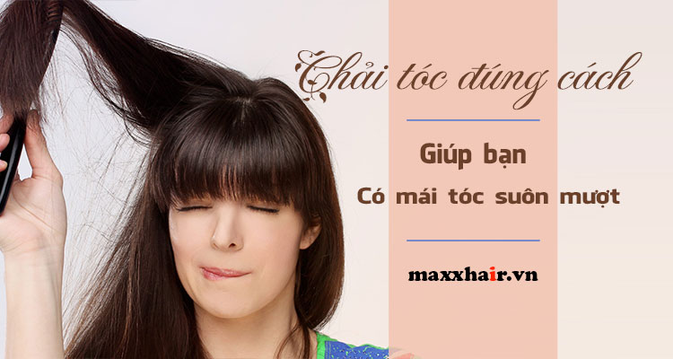 Chải tóc đúng cách 1 Chải tóc đúng cách 1