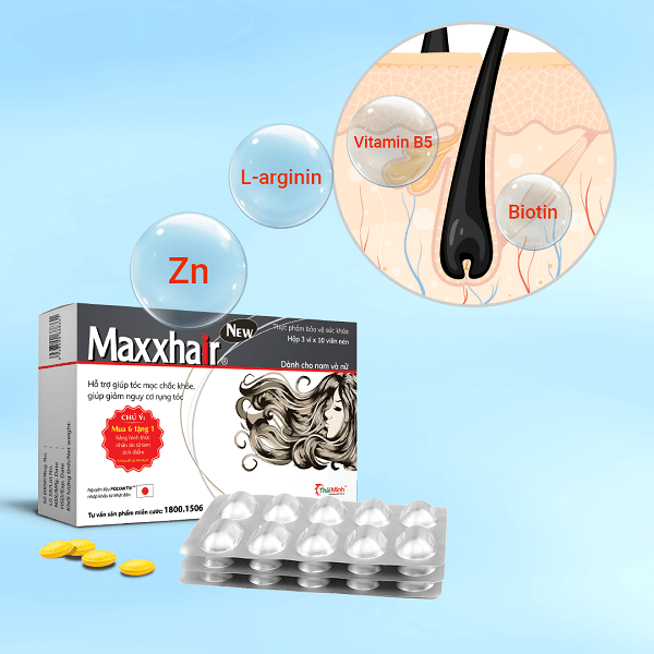 Tại sao nên chọn Maxxhair khi bị Rụng tóc nhiều, Hói đầu sớm?
