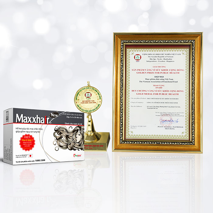 Maxxhair vinh dự nhận Huy chương vàng vì sức khỏe cộng đồng 1 Maxxhair vinh dự nhận Huy chương vàng vì sức khỏe cộng đồng 1