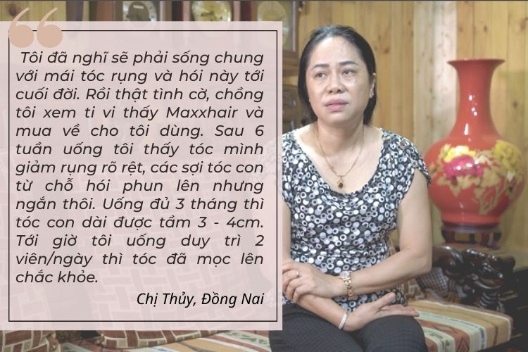 Viên uống Maxxhair - Giải pháp cải thiện hói đầu từ bên trong 3 Viên uống Maxxhair - Giải pháp cải thiện hói đầu từ bên trong 3