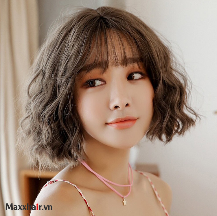 Tóc ngắn xoăn xù 1 Tóc ngắn xoăn xù 1