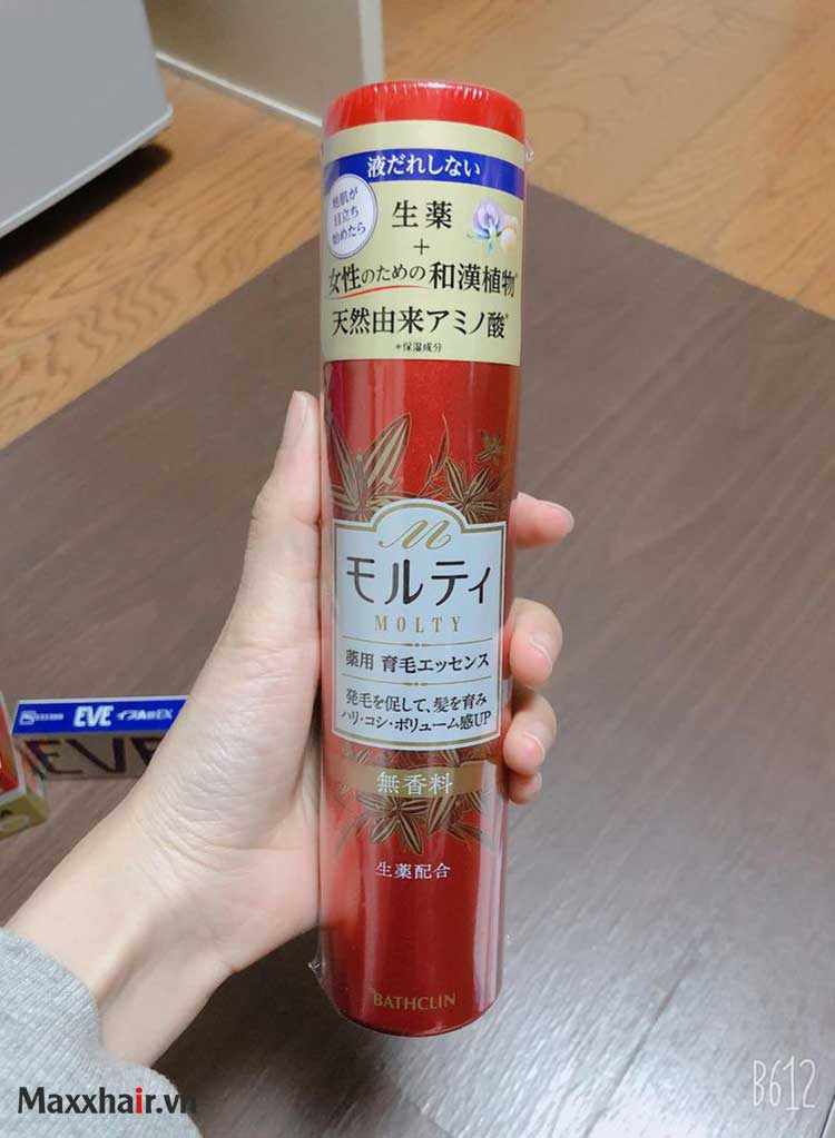 Xịt mọc tóc Molty 1 Xịt mọc tóc Molty 1