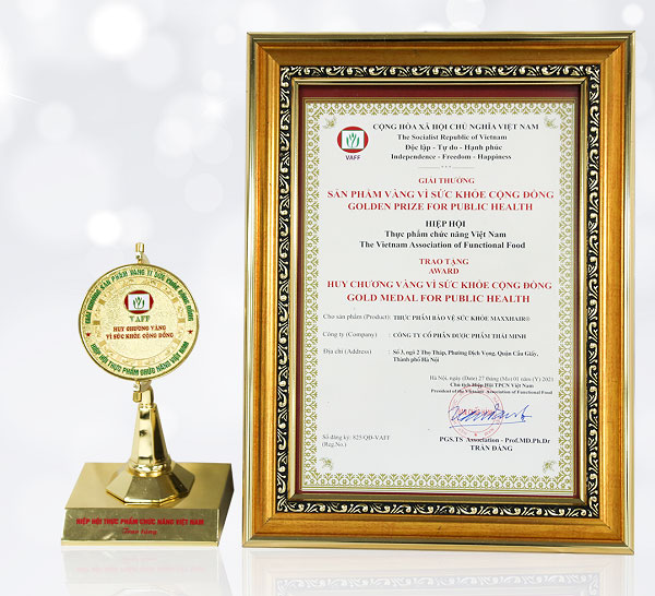 Những giải thưởng mà Maxxhair đã đạt được 2 Những giải thưởng mà Maxxhair đã đạt được 2