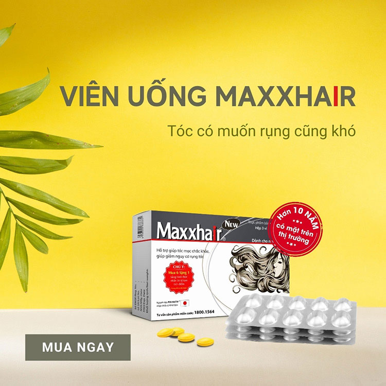 Maxxhair kích thích mọc tóc nhanh từ bên trong 1 Maxxhair kích thích mọc tóc nhanh từ bên trong 1