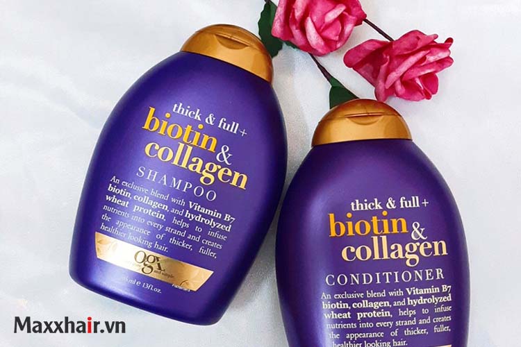 OGX Biotin và Collagen Conditioner 1 OGX Biotin và Collagen Conditioner 1