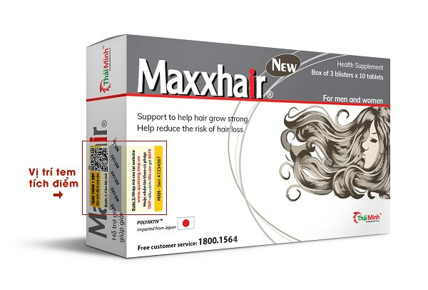 Giá bán viên uống Maxxhair và ƯU ĐÃI MUA 6 TẶNG 1 2 Giá bán viên uống Maxxhair và ƯU ĐÃI MUA 6 TẶNG 1 2