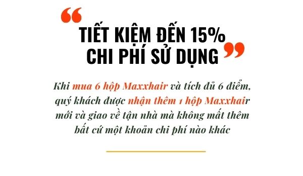 Maxxhair giá bao nhiêu? 1 Maxxhair giá bao nhiêu? 1