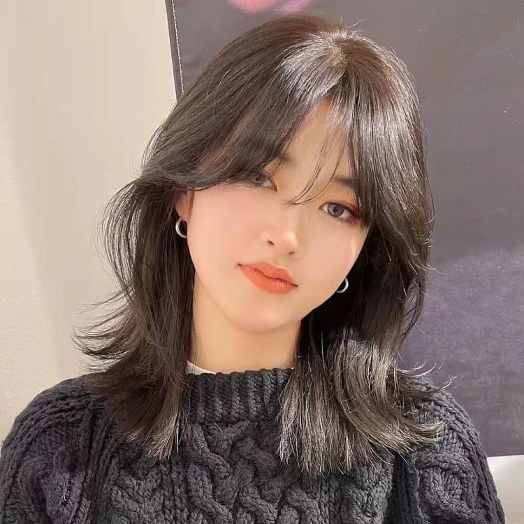 Mái ngang kiểu Pháp luôn để lại nét đẹp cuốn hút trên gương mặt Mái ngang kiểu Pháp luôn để lại nét đẹp cuốn hút trên gương mặt