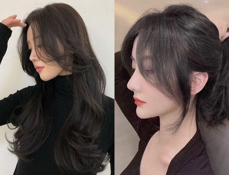 Mái bay kiểu mái phù hợp với mọi gương mặt Mái bay kiểu mái phù hợp với mọi gương mặt