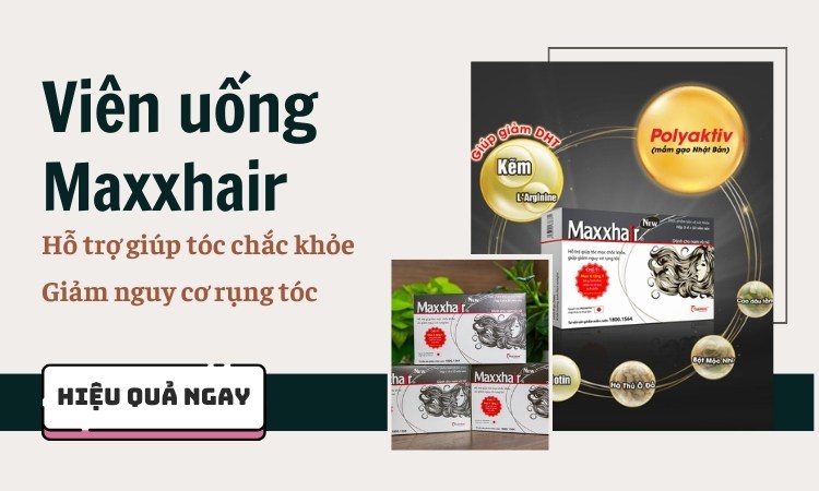 Maxxhair hỗ trợ phát triển nang tóc giúp tóc mọc nhanh chắc khỏe Maxxhair hỗ trợ phát triển nang tóc giúp tóc mọc nhanh chắc khỏe